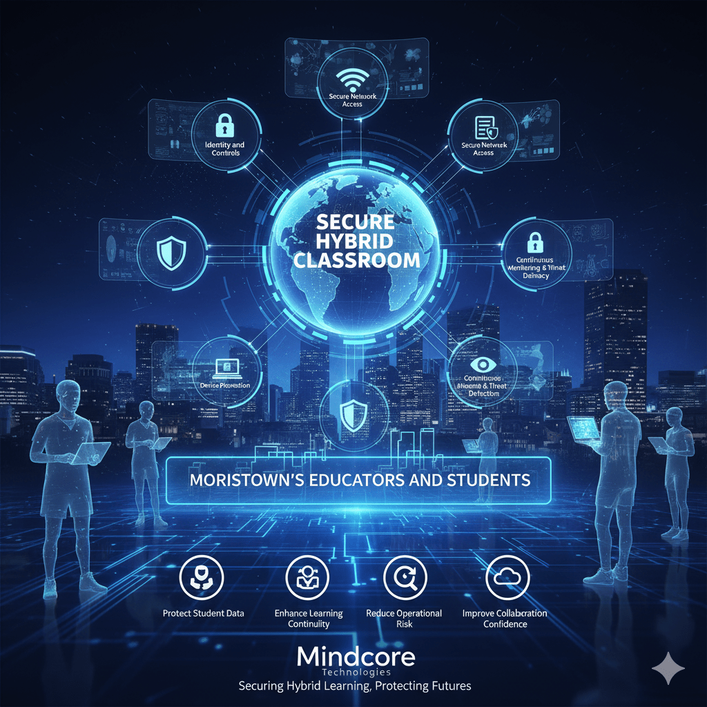 Secure Hybrid Classrooms for Morristown’s Educators and Students 1 Gemini Generated Image vewho3vewho3vewh