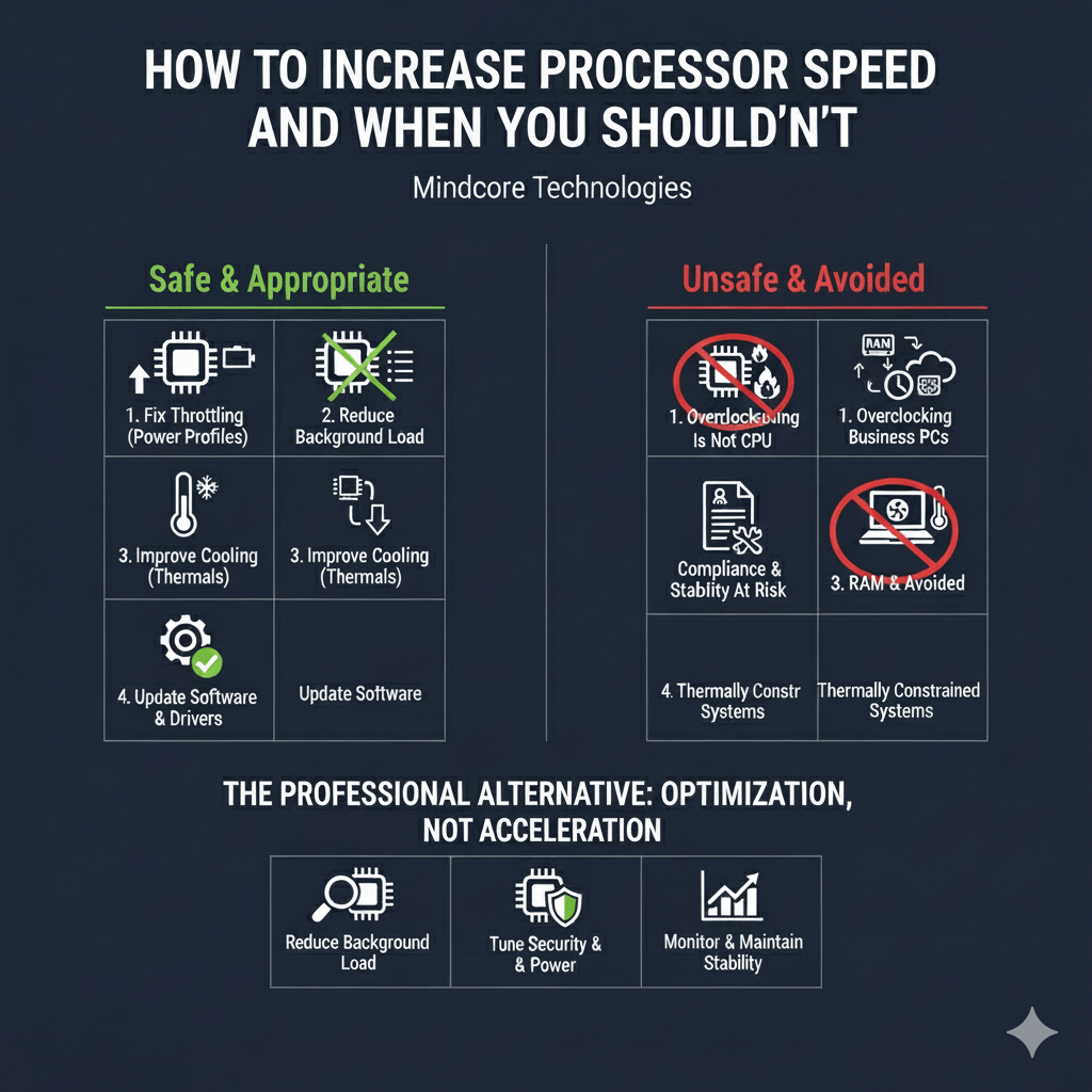 How To Increase Processor Speed And When You Shouldn’t 1