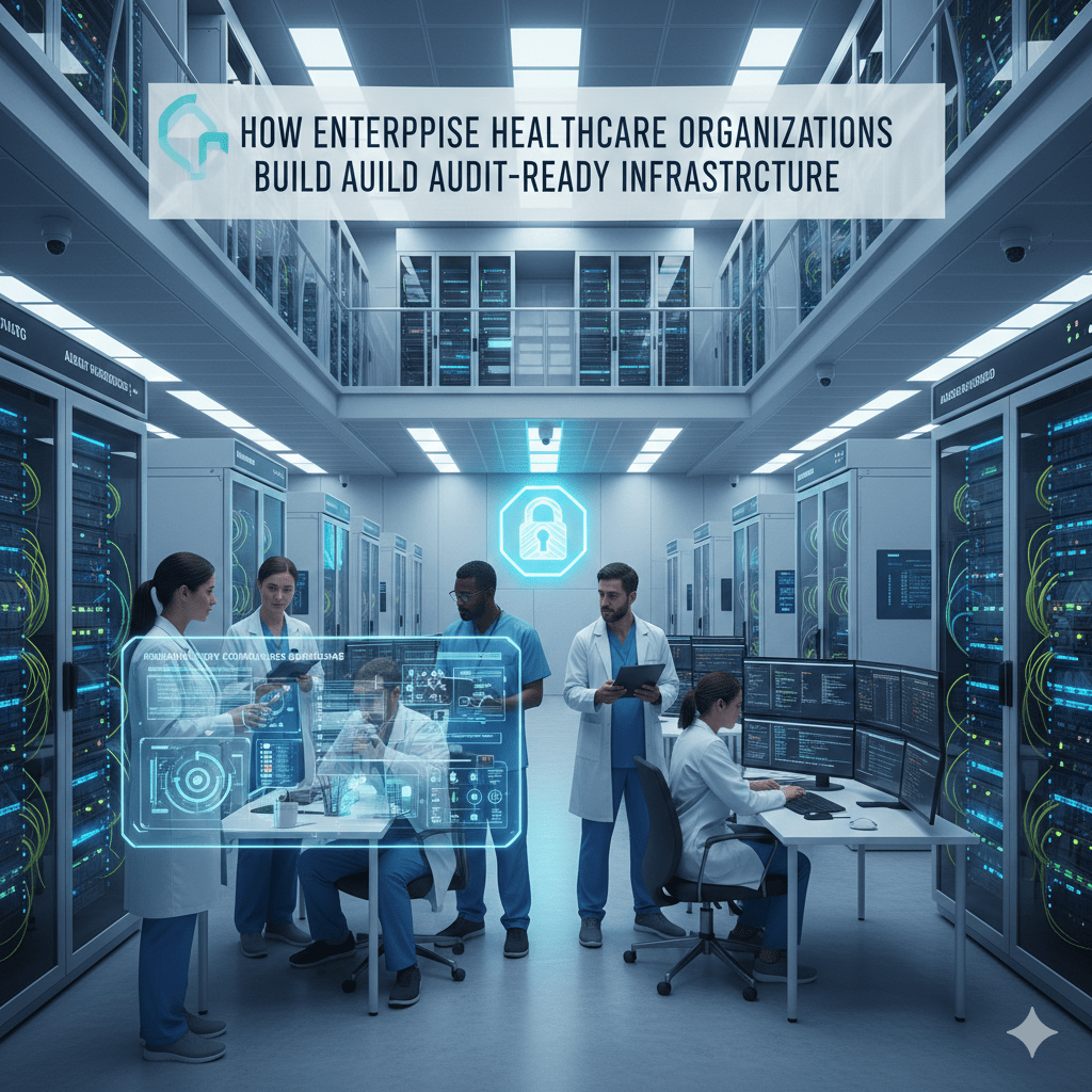 How Enterprise Healthcare Organizations Build Audit-Ready Infrastructure 1 Gemini Generated Image 3cilie3cilie3cil