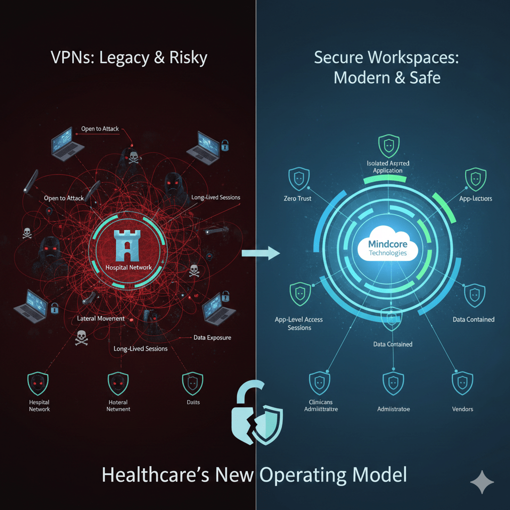Why Secure Workspaces Are Replacing VPNs in Healthcare 1 Gemini Generated Image w13ksjw13ksjw13k