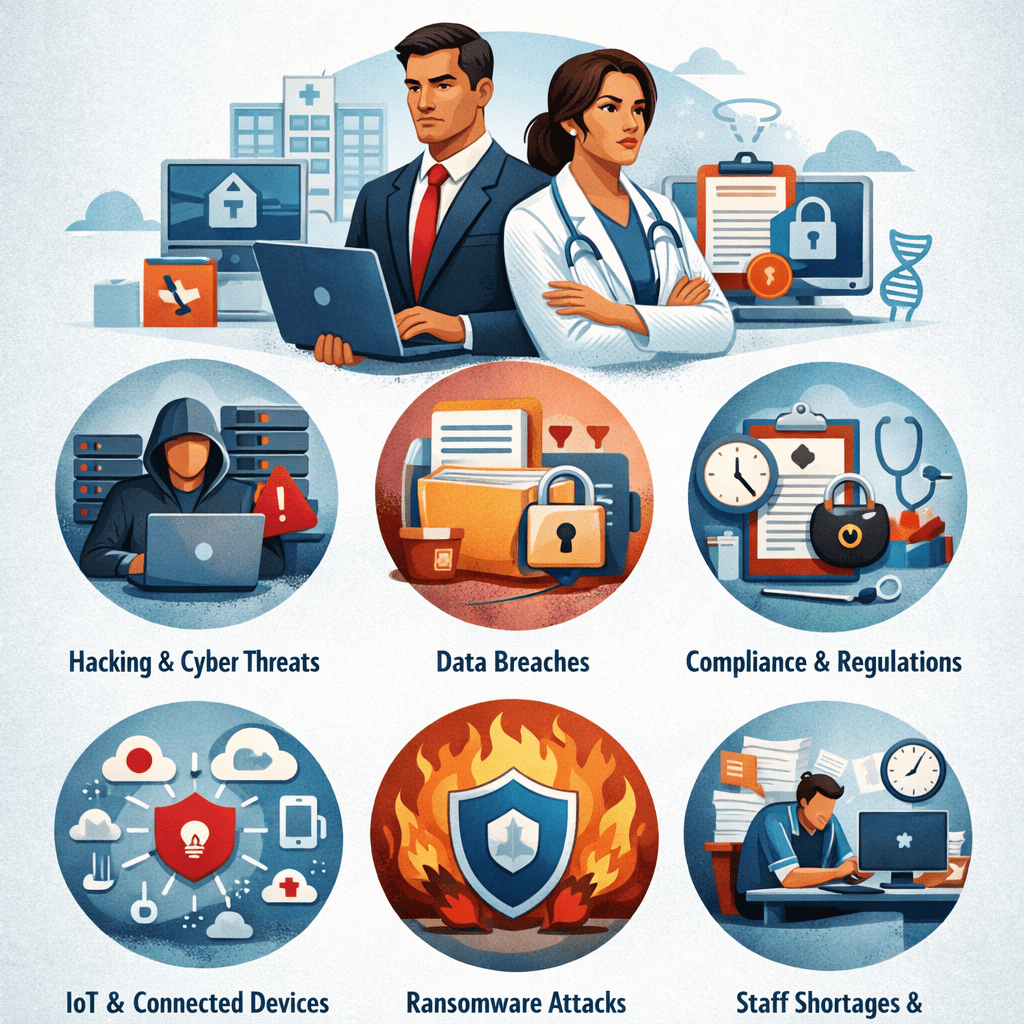 Top Security Pain Points Facing Healthcare CTOs and CIOs 1 ChatGPT Image Mar 3 2026 01 23 00 PM