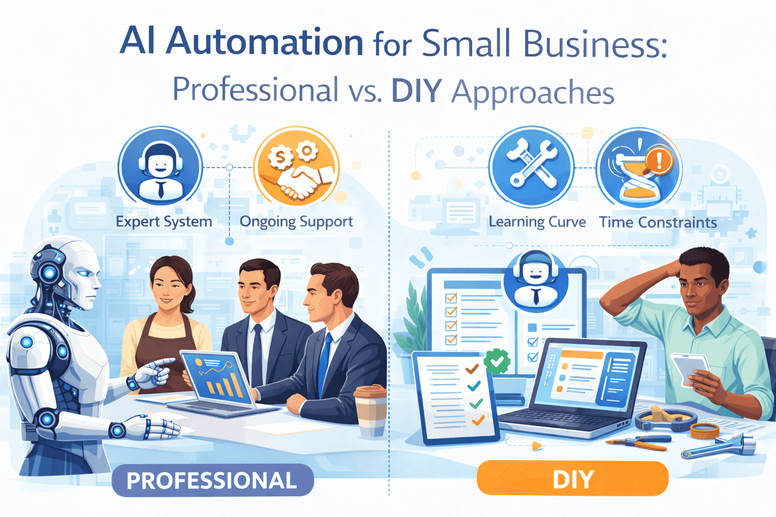 AI Automation for Small Business: Professional vs. DIY Approaches 1 ChatGPT Image Mar 8 2026 06 10 48 PM