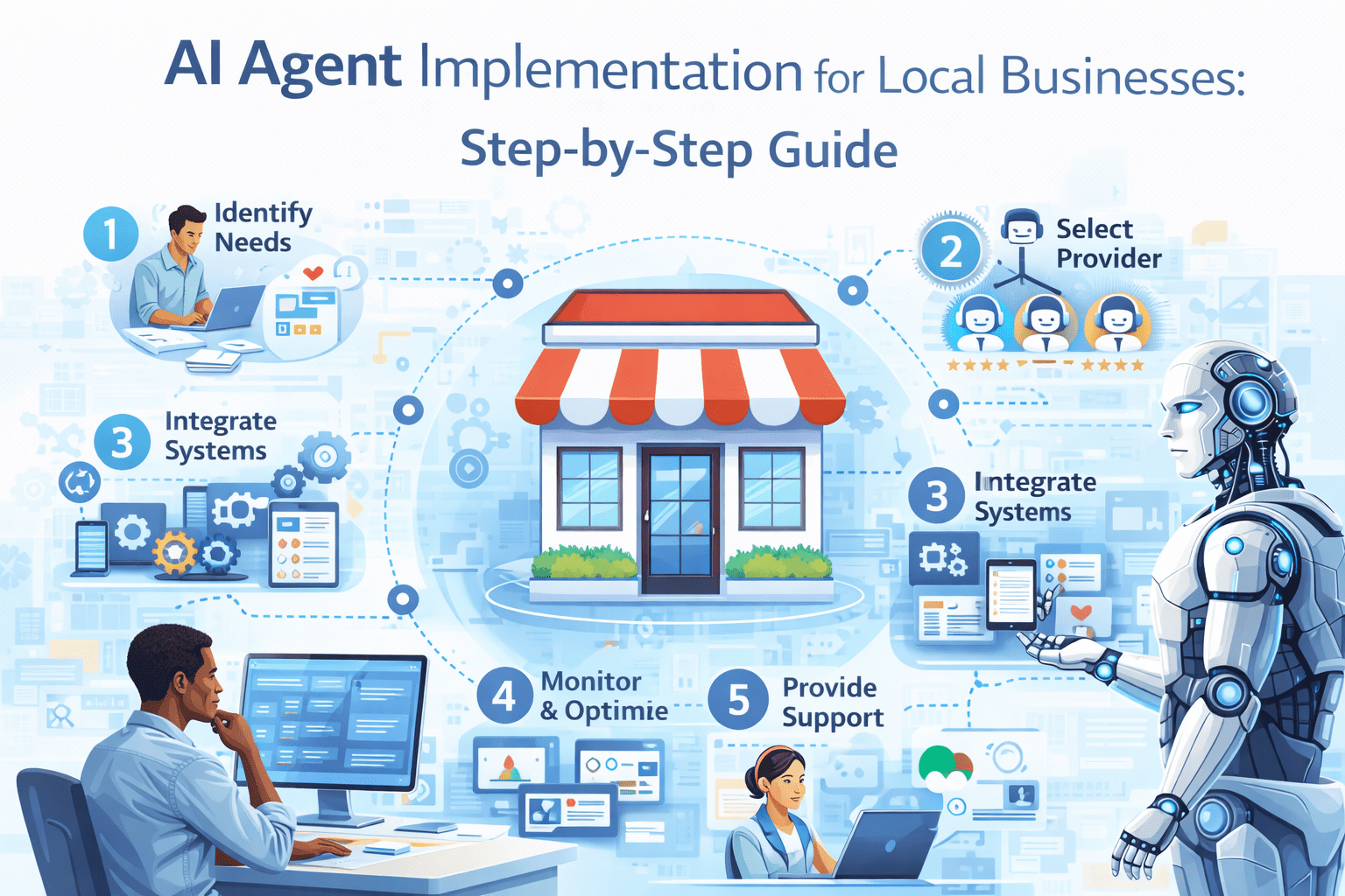 AI Agent Implementation for Local Businesses: Step-by-Step Guide 1 ChatGPT Image Mar 8 2026 06 20 15 PM