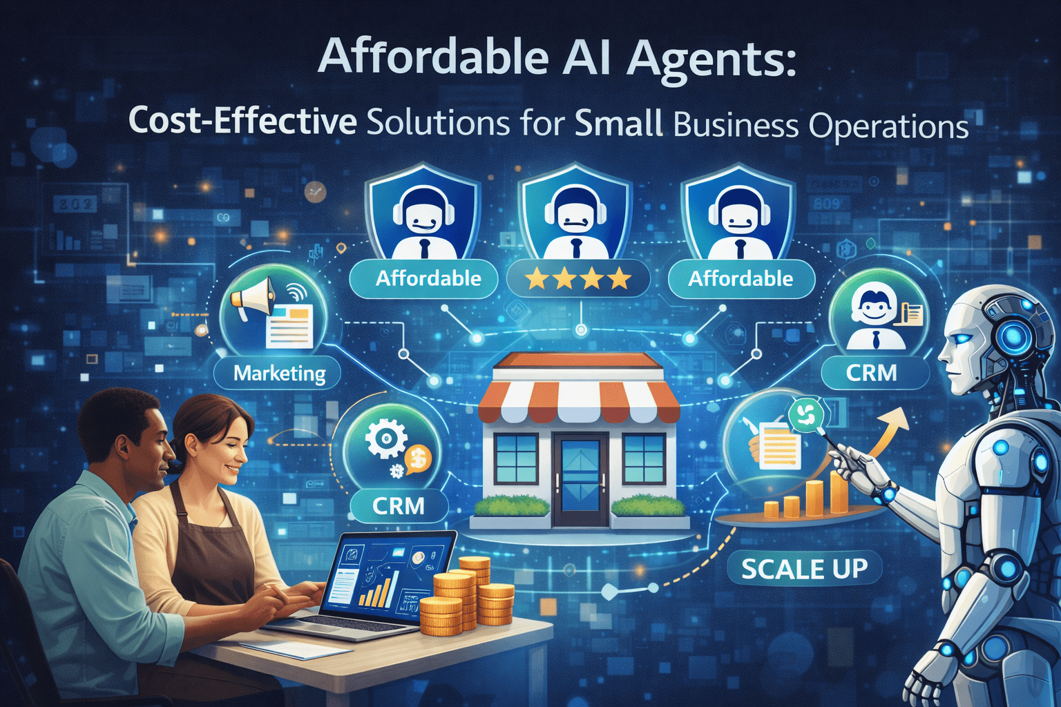 Affordable AI Agents: Cost-Effective Solutions for Small Business Operations 1 ChatGPT Image Mar 8 2026 06 30 41 PM