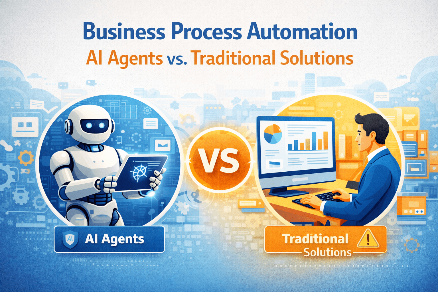 Business Process Automation: AI Agents vs. Traditional Solutions 1 ChatGPT Image Mar 9 2026 10 19 55 AM