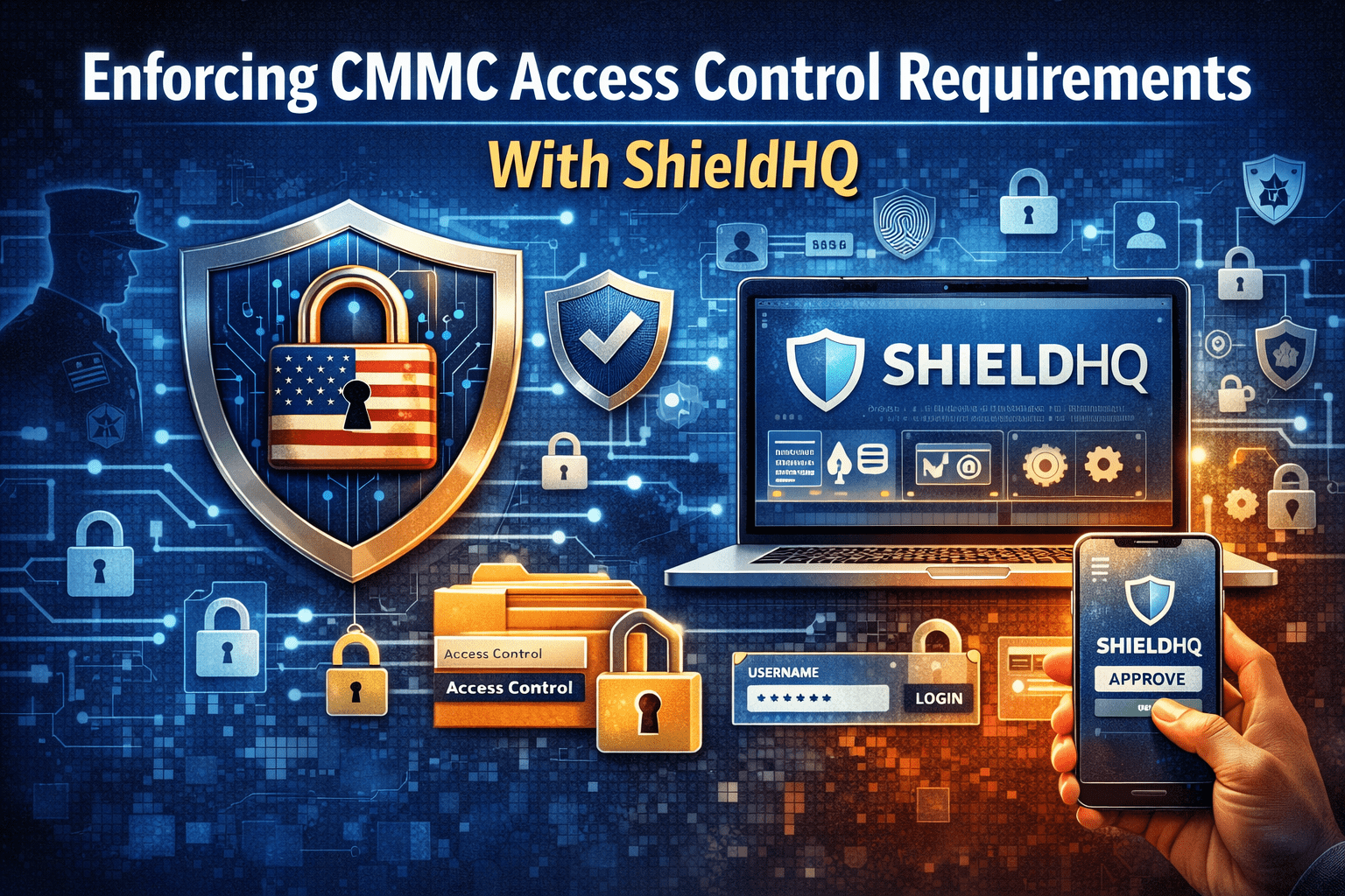 Enforcing CMMC Access Control Requirements With ShieldHQ 1 ChatGPT Image Apr 13 2026 08 46 51 PM