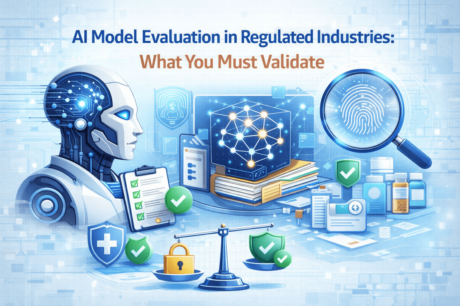 AI Model Evaluation in Regulated Industries: What You Must Validate 1 ChatGPT Image Apr 9 2026 10 52 16 AM